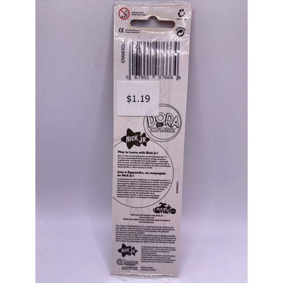 Vintage Sandylion 2004 Dora The Explorer Stickers Nick Junior - Picture 2 of 5
